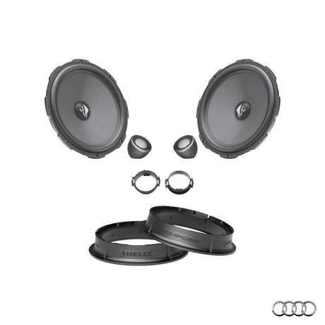 HELIX Ci3 Ci5 front speaker upgrade package for Audi A5 F5 factory audio system – MC Audio Sydney
