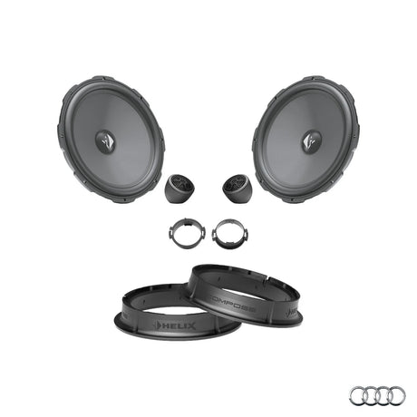 HELIX Ci3 front speaker upgrade package for Audi A5 F5 factory audio system – MC Audio Sydney