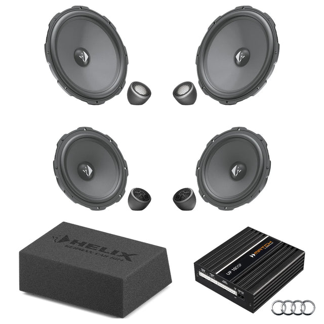 HELIX Ci3 Ci5 active speaker and subwoofer DSP amplified package for Audi A6 C9 AudiSound – MC Audio Sydney
