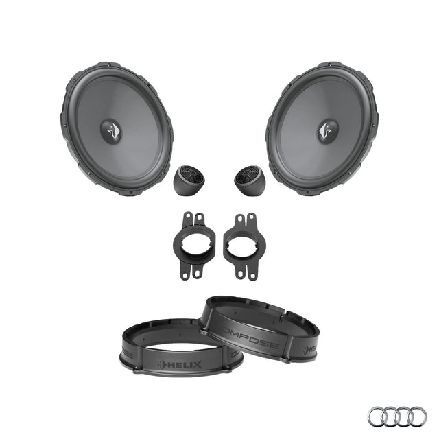 HELIX Ci3 front speaker upgrade package for Audi A6 C9 factory audio system – MC Audio Sydney