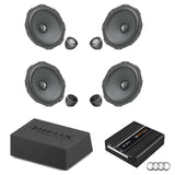 HELIX Ci3 Ci5 active speaker and subwoofer DSP amplified package for Audi Q4 e-tron AudiSound – MC Audio Sydney