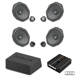 HELIX Ci3 Ci5 speaker and subwoofer DSP amplified package for Audi Q4 e-tron AudiSound – MC Audio Sydney