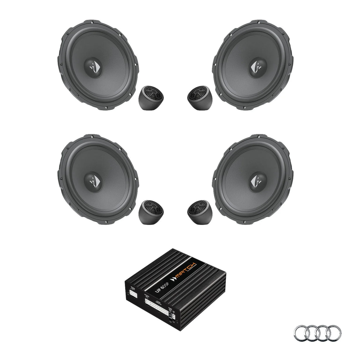 HELIX Ci3 speaker DSP amplified package for Audi Q4 e-tron AudiSound factory audio system – MC Audio Sydney