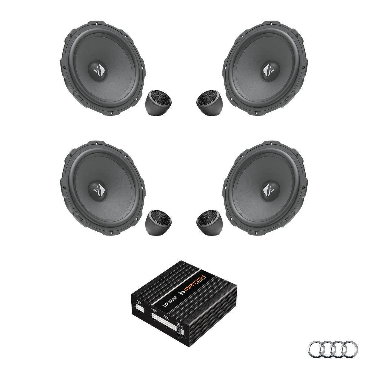 HELIX Ci3 speaker DSP amplified package for Audi Q4 e-tron AudiSound factory audio system – MC Audio Sydney