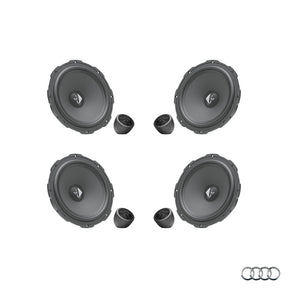 HELIX Ci3 speaker upgrade package for Audi Q4 e-tron factory audio system – MC Audio Sydney