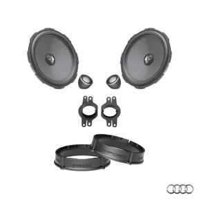 HELIX Ci3 Ci5 front speaker upgrade package for Audi Q5 FY factory audio system – MC Audio Sydney