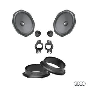 HELIX Ci3 front speaker upgrade package for Audi Q7 4M factory audio system – MC Audio Sydney