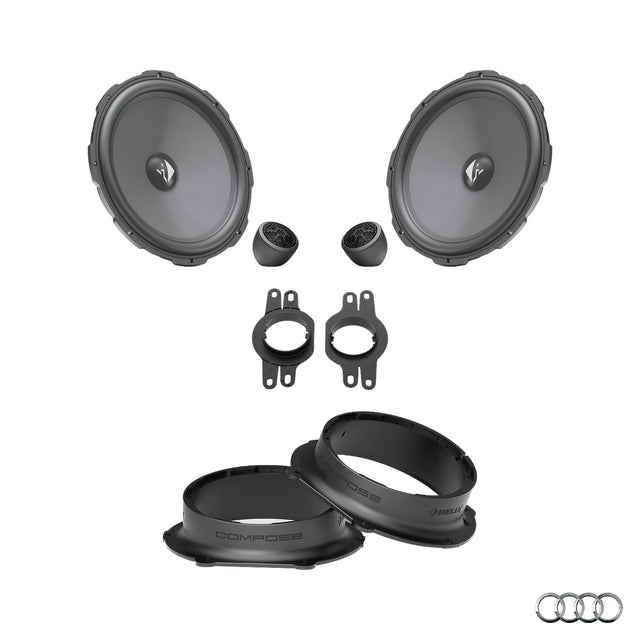 HELIX Ci3 front speaker upgrade package for Audi Q7 4M factory audio system – MC Audio Sydney
