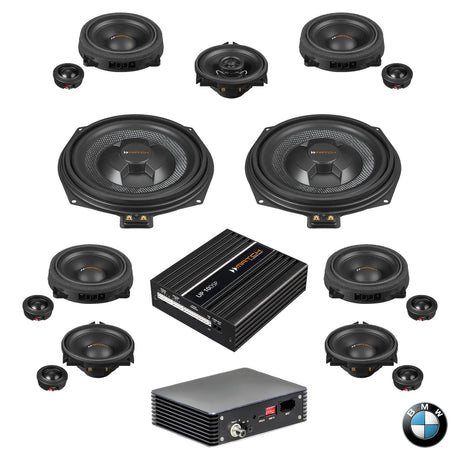 BMW Harman Kardon S0688 F Generation MATCH UP PnP speaker and subwoofer DSP amplified package – MC Audio Sydney