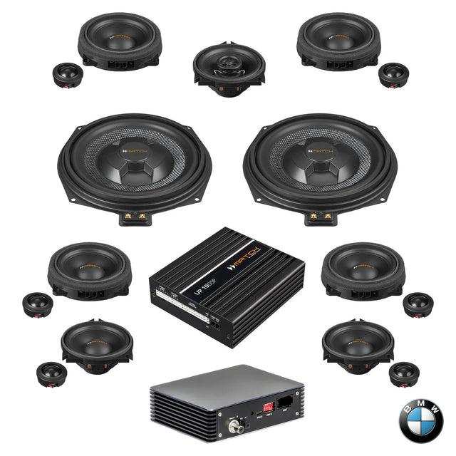 BMW Harman Kardon S0688 F Generation MATCH UP PnP speaker and subwoofer DSP amplified package – MC Audio Sydney
