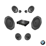 HELIX Ci7 Ci3 Ci5 speaker, underseat subwoofer and DSP amplified package for BMW F Generation HiFi S0676 sound system – MC Audio Sydney