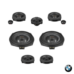 MATCH UP plug and play speaker and subwoofer upgrade package for BMW HiFi S0676 F and G Generation – MC Audio Sydney