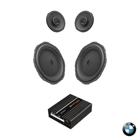 HELIX Ci3 Ci5 front speaker, underseat subwoofer and DSP amplifier upgrade package for BMW G Generation Basic Sound RAM system – MC Audio Sydney