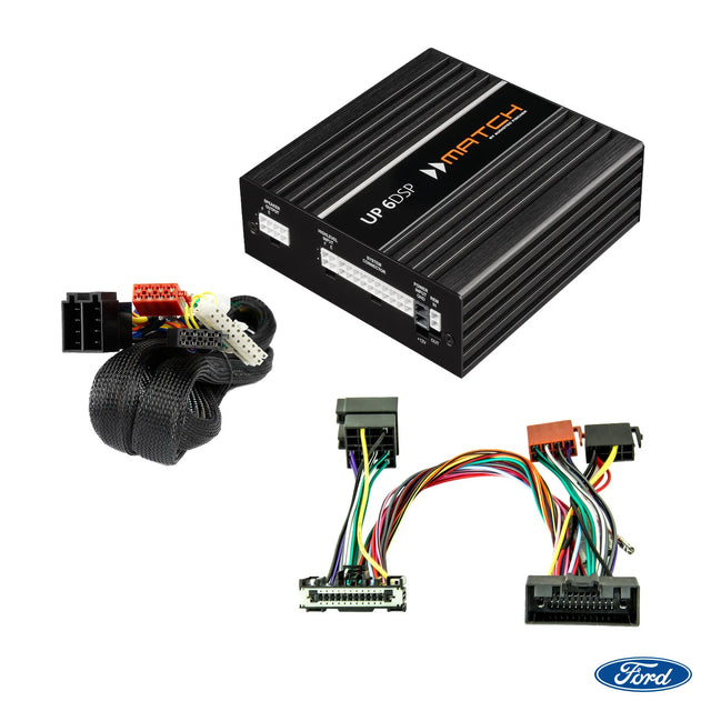 MATCH UP 6DSP DSP amplifier with plug and play harness for Ford Ranger PX2 PX3 – MC Audio Sydney