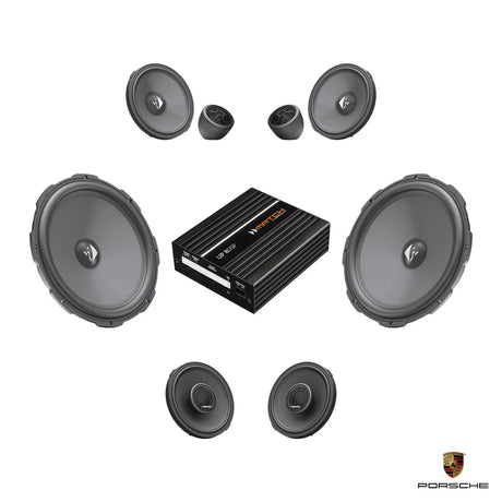 HELIX Ci3 speaker DSP amplified package for Porsche 911 992 – MC Audio Sydney