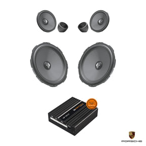 HELIX Ci3 front speaker DSP amplified package for Porsche Boxster 982 718 BOSE sound system – Package 2 – MC Audio Sydney