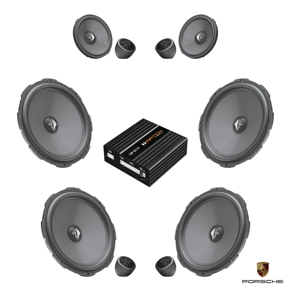 HELIX Ci3 speaker DSP amplified package for Porsche Cayenne 9YA 536 – MC Audio Sydney