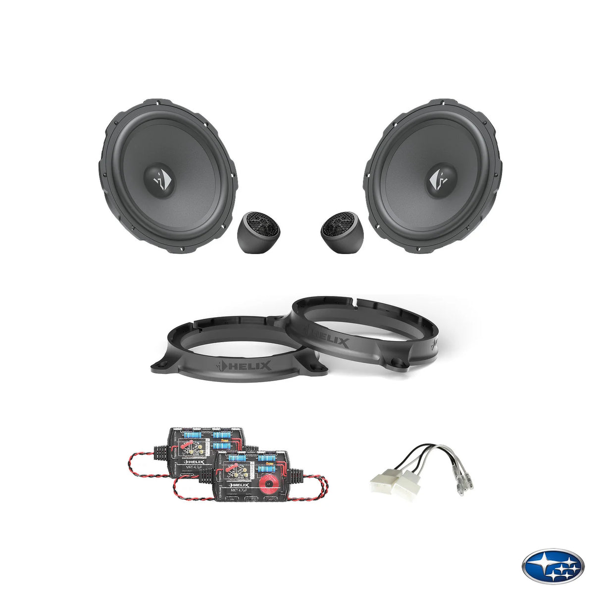 HELIX Ci5 front speaker upgrade package for Subaru Forester factory audio system – MC Audio Sydney