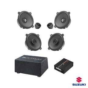 Suzuki Jimny XL MATCH M 5.4DSP HELIX Ci3 speaker and subwoofer amplified package 2 – MC Audio Sydney