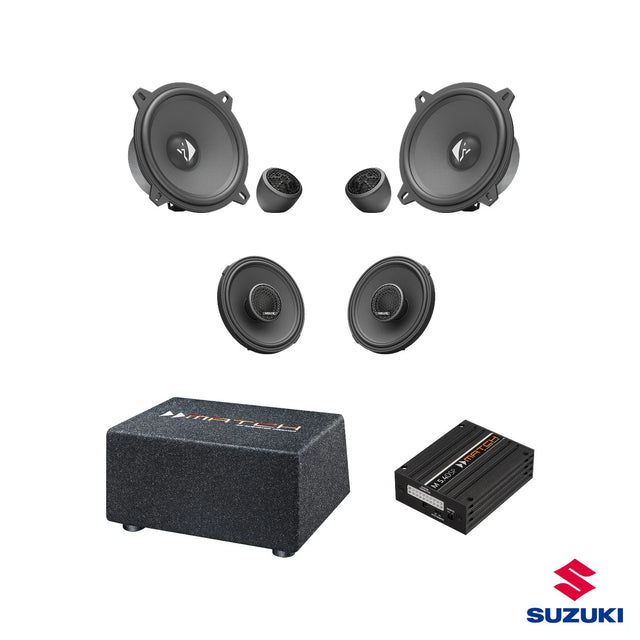 Suzuki Jimny MATCH M 5.4DSP HELIX Ci3 speaker and subwoofer amplified package 2 – MC Audio Sydney