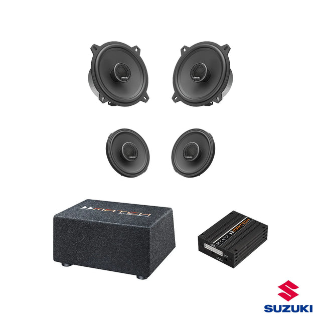 Suzuki Jimny MATCH M 5.4DSP HELIX Ci3 speaker and subwoofer amplified package – MC Audio Sydney