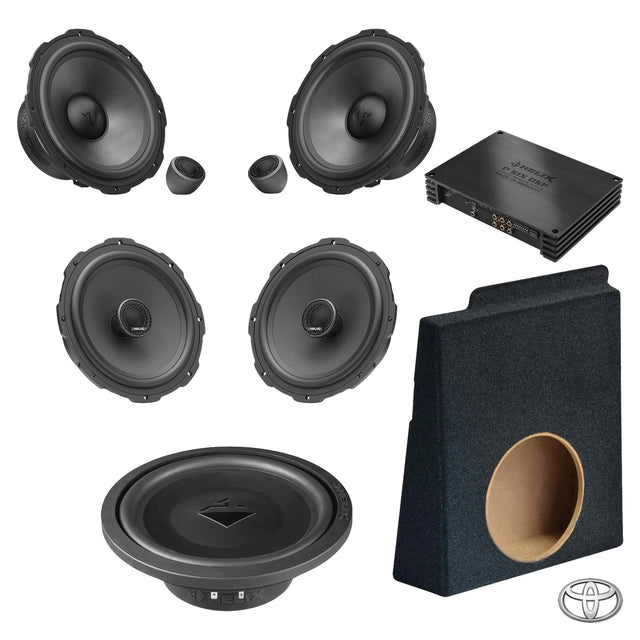 HELIX Ci7 speaker and subwoofer DSP amplified package for Toyota Hilux SR5 Dual Cab – MC Audio Sydney