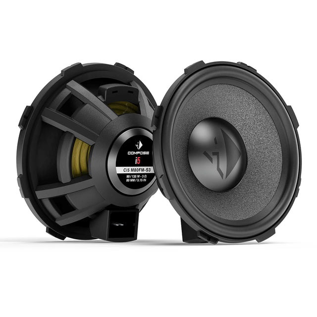 HELIX Ci5 M80FM-S3 3.15 inch 3 Ohm FlexMount midrange speaker pair – MC Audio Sydney