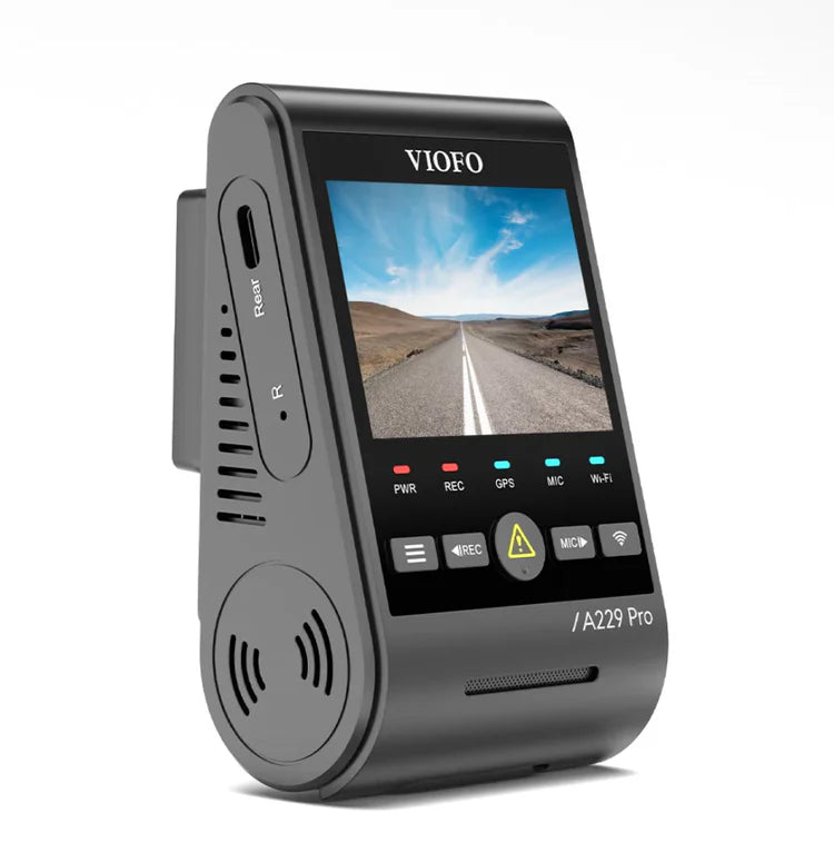 VIOFO A229 PRO 1CH Single Channel 4K HDR Front Dashcam System with Sony STARVIS 2 Sensor