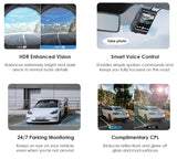 VIOFO A229 PRO 2CH Dual Channel 4K Front + 2K Rear HDR Dashcam System with Dual Sony STARVIS 2 Sensors