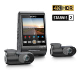 VIOFO A229 PRO 3CH Triple Channel 4K Front + 2K Rear + 1080P IR Cabin HDR Dashcam System