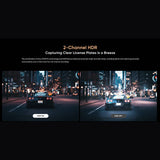 VIOFO A329S 2CH Dual Channel 4K 60FPS Front + 2K Rear HDR Dashcam System with Dual Sony STARVIS 2 Sensors