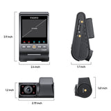 VIOFO A329S 2CH IR Dual Channel 4K 60FPS Front + 2K Fisheye Cabin HDR Dashcam System with Dual Sony STARVIS 2 Sensors