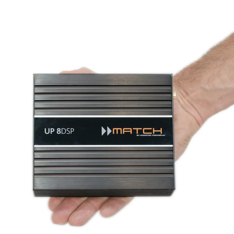 MATCH UP 8DSP input output connections plug and play DSP amplifier – by MC Audio Sydney