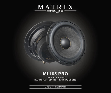 BRAX MATRIX ML165 PRO internal view showing the die-cast aluminium basket, spider and ventilation structure