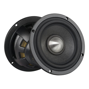 BRAX MATRIX ML80 PRO 80 mm midrange speaker pair with carbon fleece cones and stainless-steel phase plugs