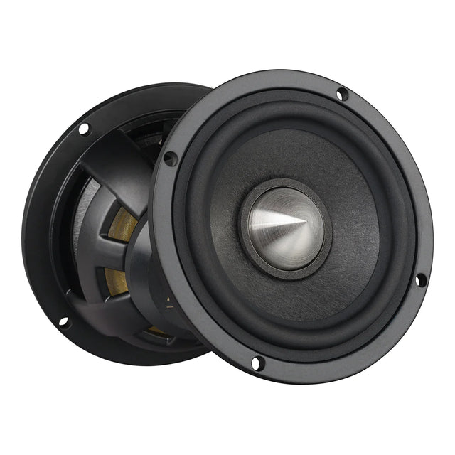 BRAX MATRIX ML80 PRO 80 mm midrange speaker pair with carbon fleece cones and stainless-steel phase plugs