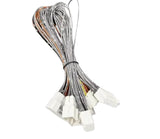 BYD Shark AB-54# Dynaudio T-harness end view showing the grouped factory-style connectors and wiring loom