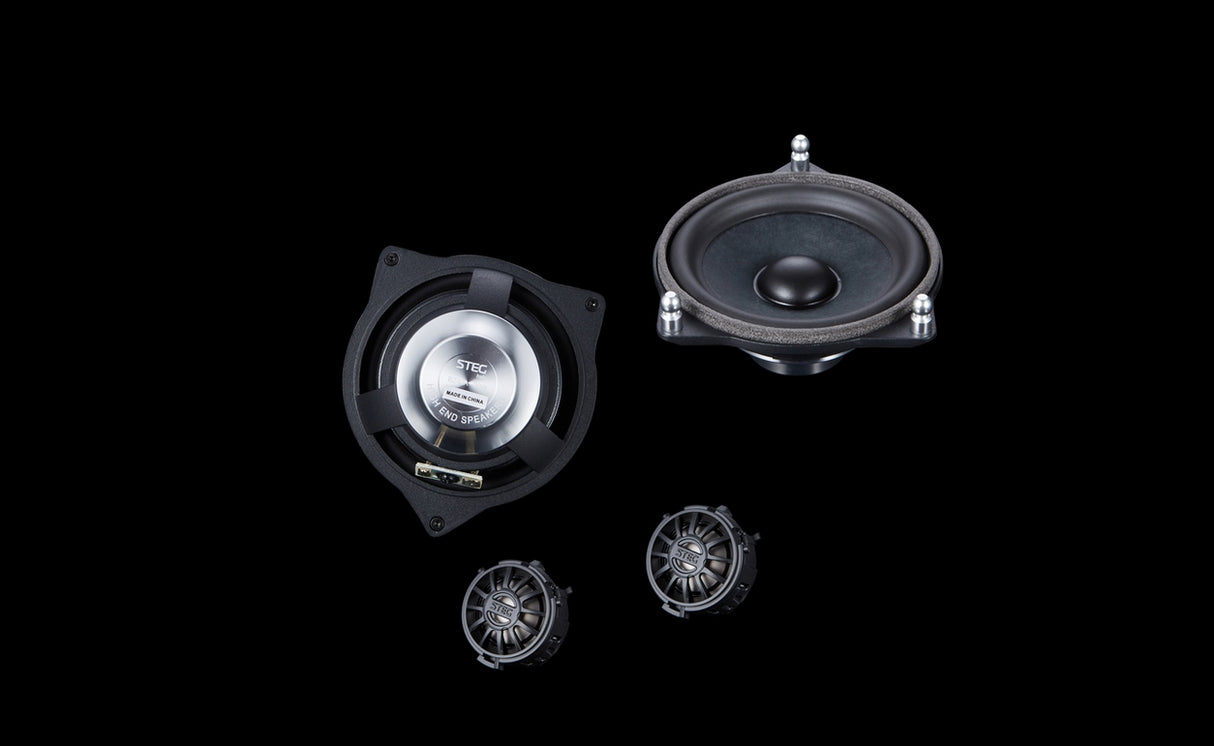 STEG BZ40AII - TWO-WAY 4" CAR AUDIO COMPONENT SPEAKER SET.