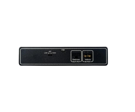 CELLINK Neo 6 Slim connection panel showing dash cam output, vehicle input and low-high power selector