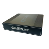 CELLINK Neo 6 Slim LiFePO4 dash cam battery pack shown from an angled front view with low-profile housing