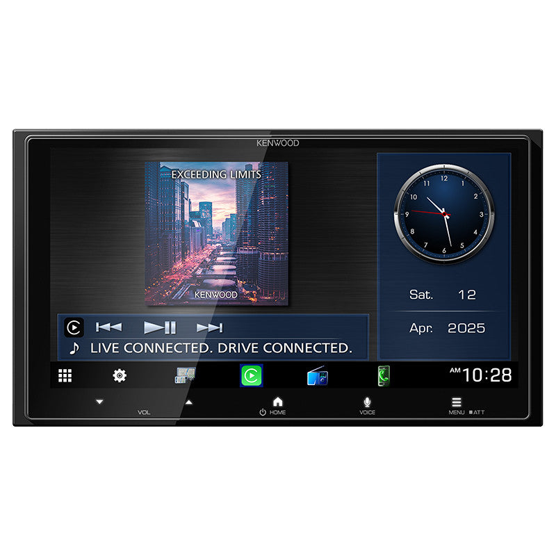 Kenwood DMX7525S 6.92" HD Digital Multimedia Receiver with Wireless Apple CarPlay & Android Auto