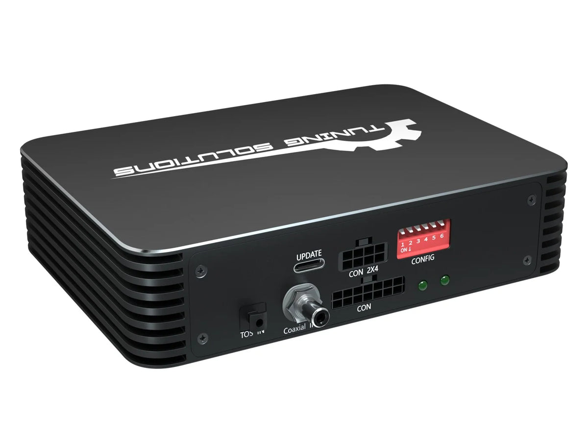 Eway Tech EW-BYDMO-V706-2 A2B to S/PDIF interface with TOSLINK, coaxial input and configuration controls