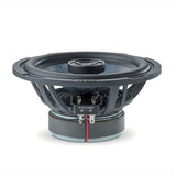 Focal C 165 SF rear view showing the ferrite motor, aluminium chassis, terminals and 4-ohm 80W RMS marking