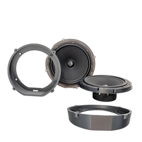 HELIX Ci3 8-inch 3Ω Type 2 door woofer with vehicle-specific adapters for Tesla Model S and Model X
