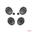 HELIX Ci3 front component speakers with tweeters and rear coaxial speakers for the BYD Atto 3 upgrade