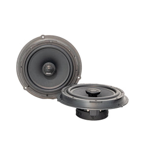 HELIX Ci3 6.5-inch 3Ω Type 1 coaxial speaker with vehicle-specific mounting adapter for compatible Ford models