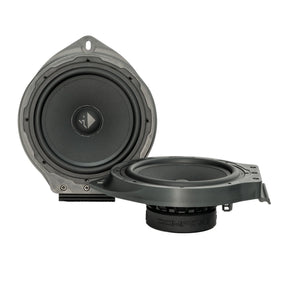 HELIX Ci3 6.5-inch 3Ω door woofer with vehicle-specific mounting adapter for compatible Holden and GM models