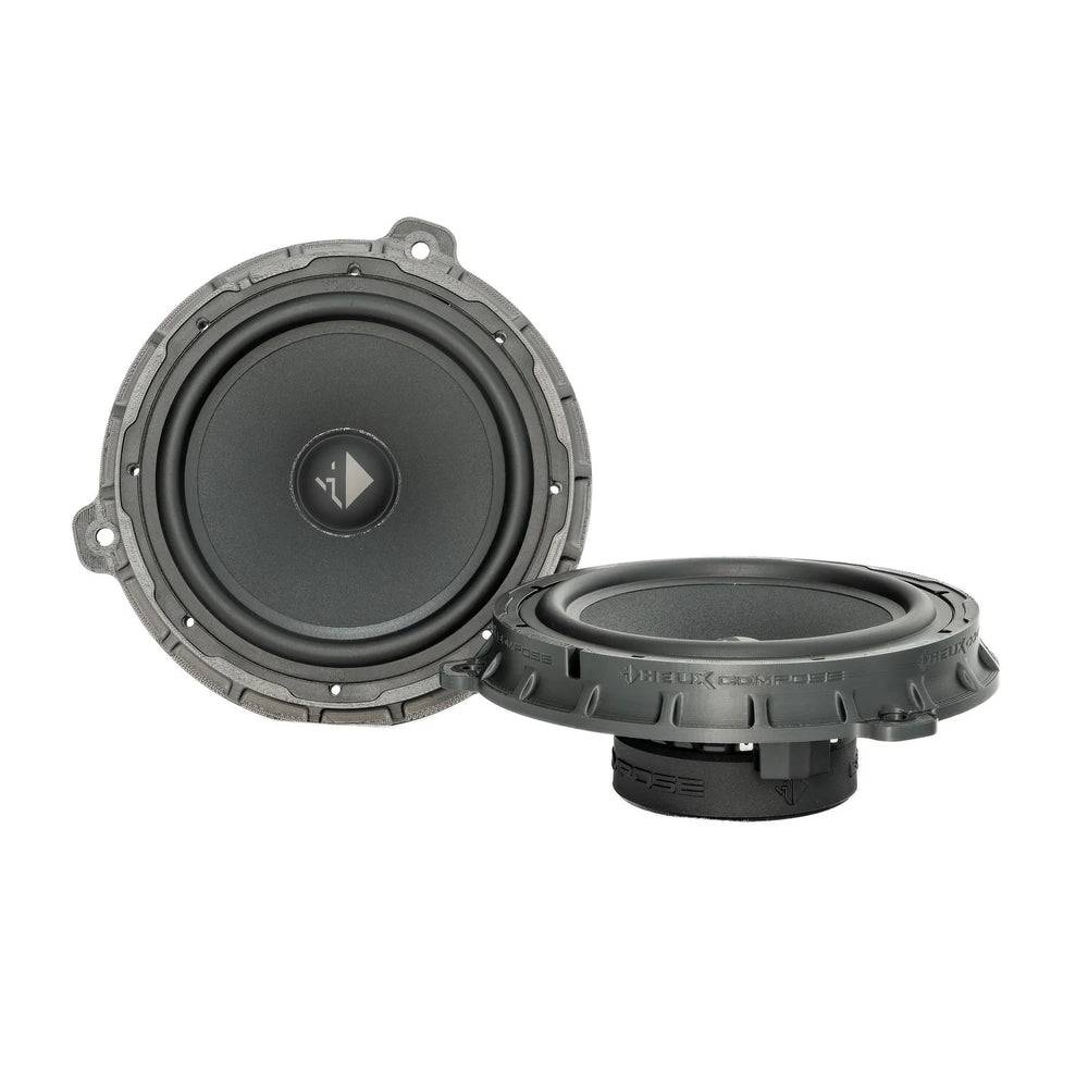 HELIX Ci3 6.5-inch 3Ω Type 2 door woofer pair with vehicle-specific mounting adapters for compatible Hyundai models