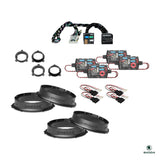 Radio-specific T-harness, crossovers and FlexMount adapters for the Skoda Kodiaq 2024-on HELIX Ci3 package