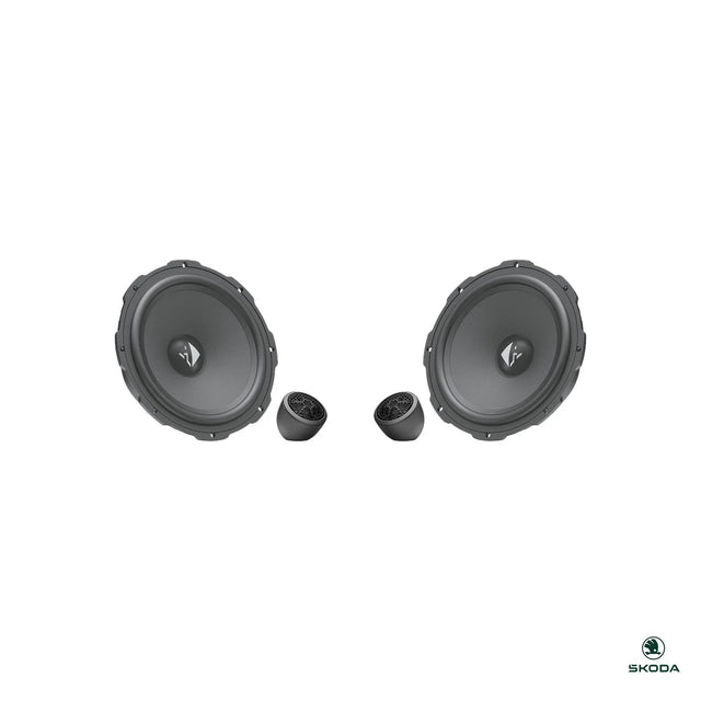 HELIX Ci3 front component speakers with tweeters for the Skoda Octavia IV front speaker upgrade